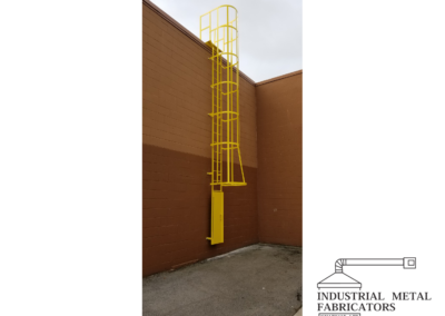 Custom Fabrication – Safety Ladder w/ Cage