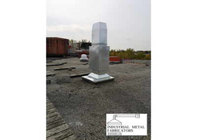 Industrial Ventilation/Acoustical – Exhaust Stack with Noise Reduction