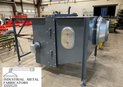 Custom Fabrication – Airborne Oil Droplet Separator / Drop Out Box