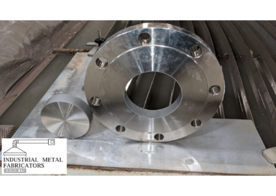Custom Fabrication – Waterjet Cutting of Flanges