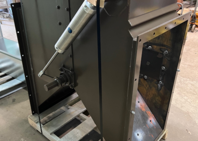 Custom Fabrication – Diverter Chute for Scrap Conveyor
